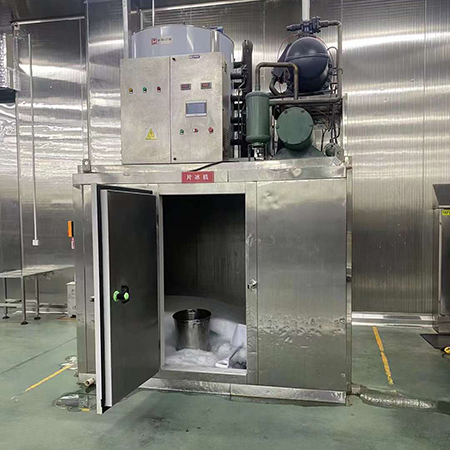 10吨片冰机工业用交付河南某食品厂