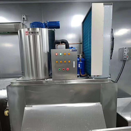 2吨食品级片冰机交付广东广州某食品厂