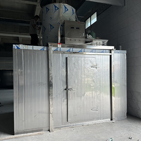 10吨工业片冰机交付福建漳州某食品厂